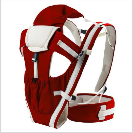 Safe breathable comfortable baby carrier wrap