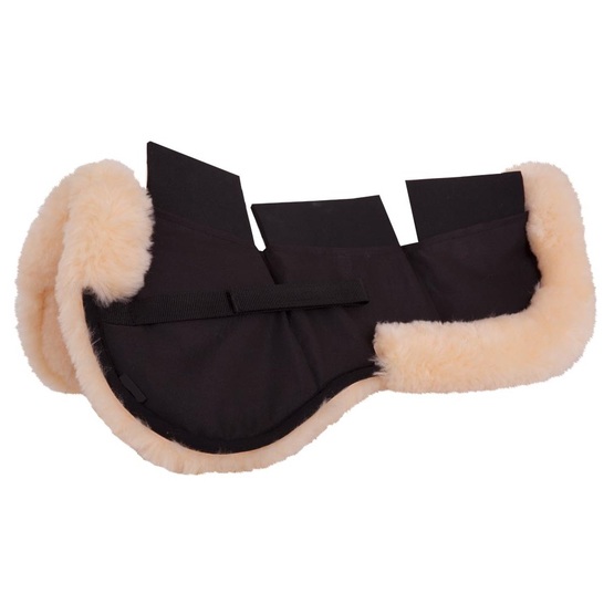 High quality horse equipment sheepskin saddle pad