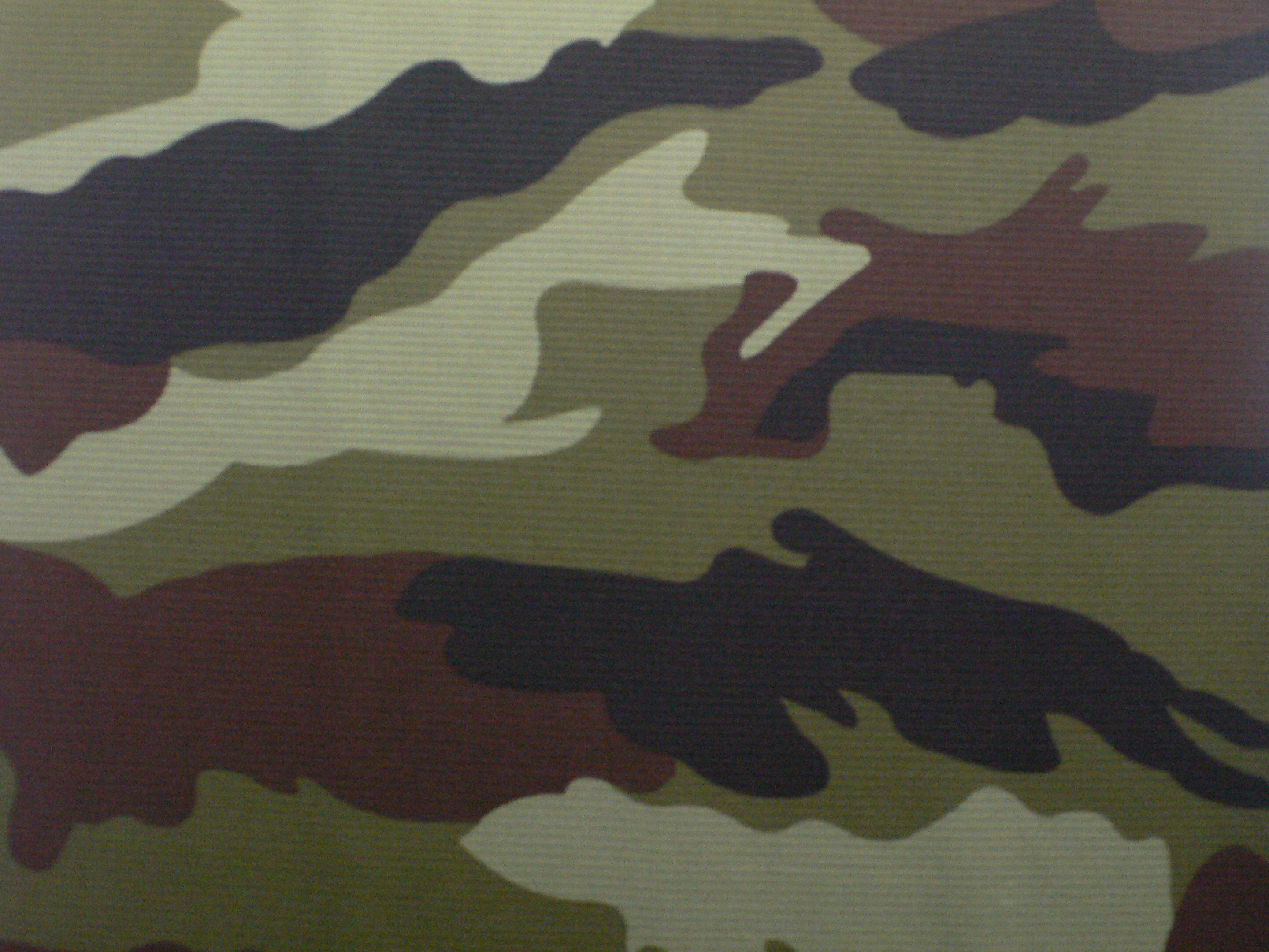 Ireland Polyester  Knitting  Camouflage Fabric for T-shirt
