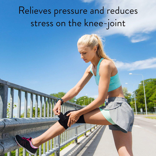 Stretch Breathable Open Patella Stabilizer Knee Brace