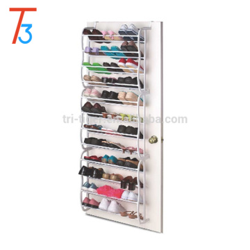 portable shoe rack shoe cabinet,shoe display cabinet,36 Pairs Over the Door Hanging Shoe Rack