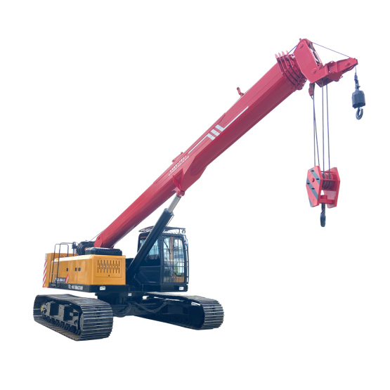 25 ton crawler crane with Retractable chassis