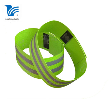 Elastic Running Reflective Bands For Arm Or Ankles
