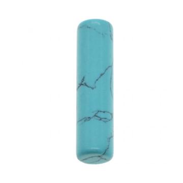 10x18MM Turquoise Tube Jewelry Beads