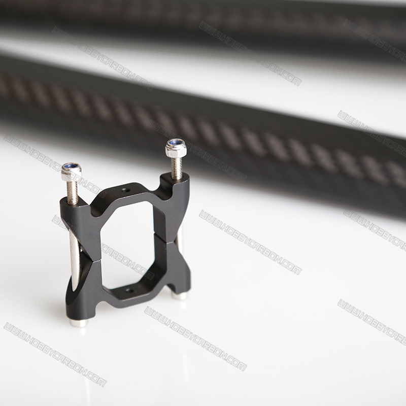 carbon fiber octagonal tube clamp