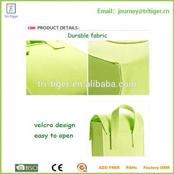 Foldable hanging fabric tissue box