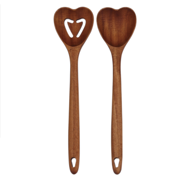 2 pc one set wooden spoon