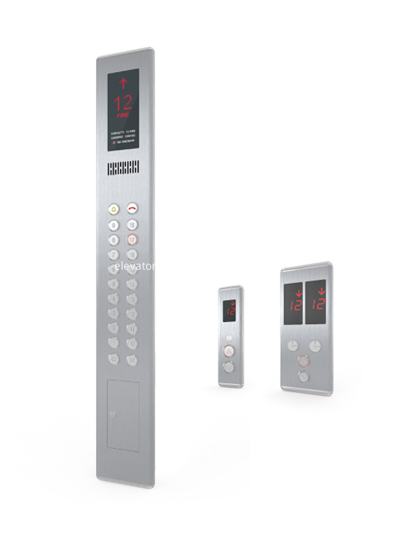 18 Stops Elevator COP with Dot Matrix Display Indicator