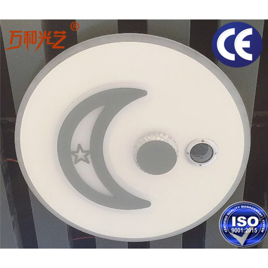 LED kitchen ceiling lamp with water leakage alarm