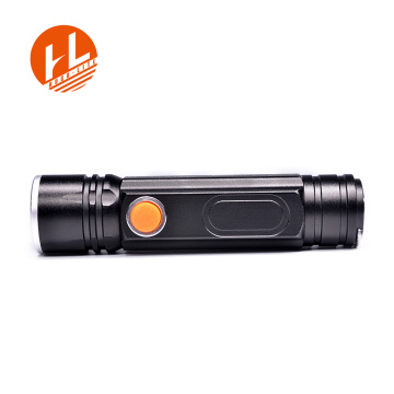 USB Rechargeable High Power COB LED tactical Flashlight
