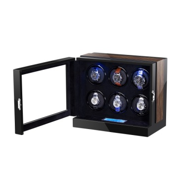 Mulit Rotor Silent Wooden Automatic Watch Winder