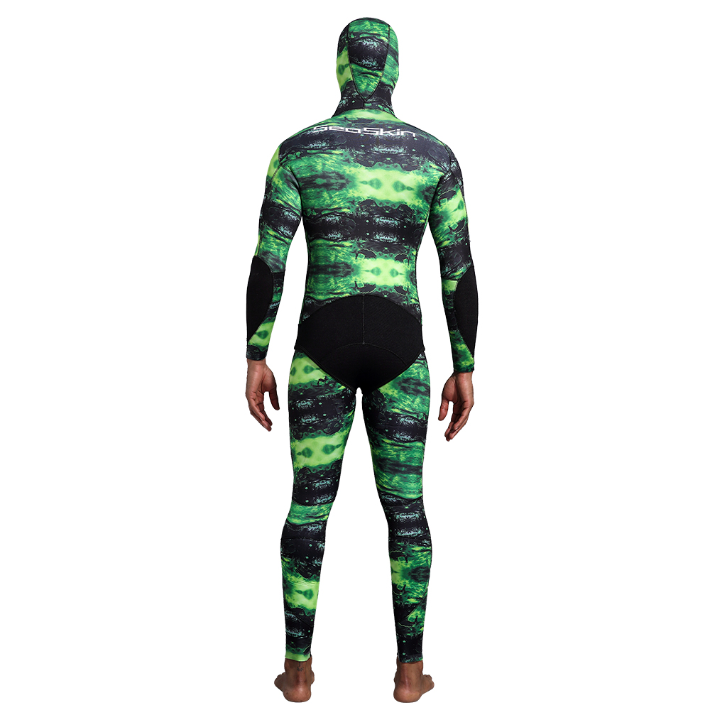 Two Pieces Camo Spearfishing Wetsuit