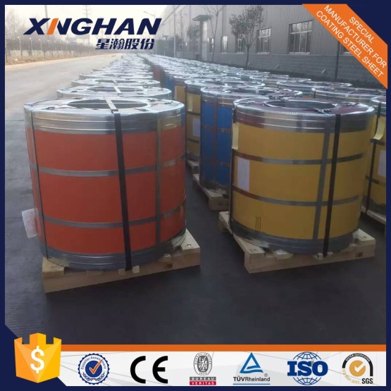 Polyester colored steel coils