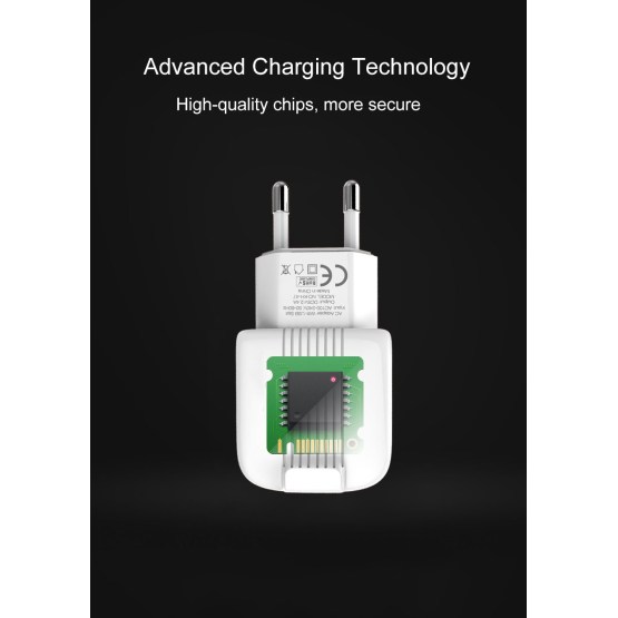 Dual Port USB Charger 2.4A Wall Charger