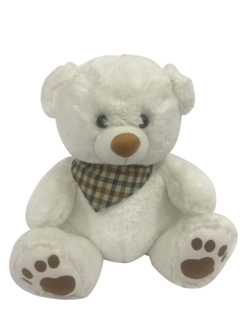 White Teddy Bear Toy