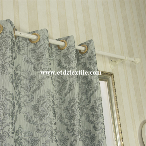 100% Polyester Shringkage Yarn Miranda Curtain Fabric