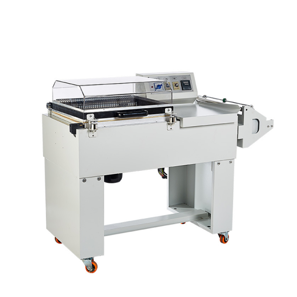 Semi automatic 2 in 1 shrink wrapping machine
