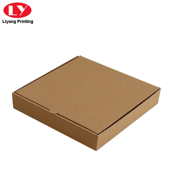 Paper Corrugated Pizza Box with Custom Logo Printed