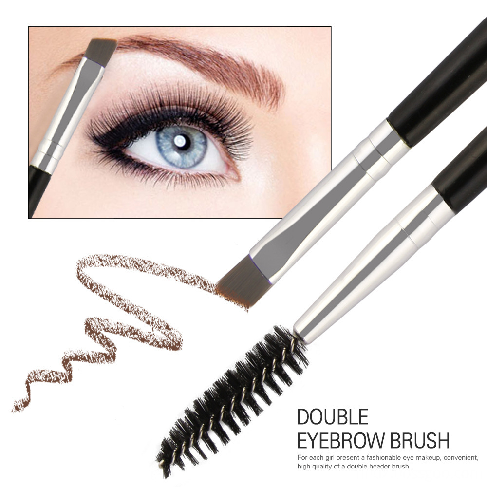 Double Head Eyebrow Makeup Brush 2