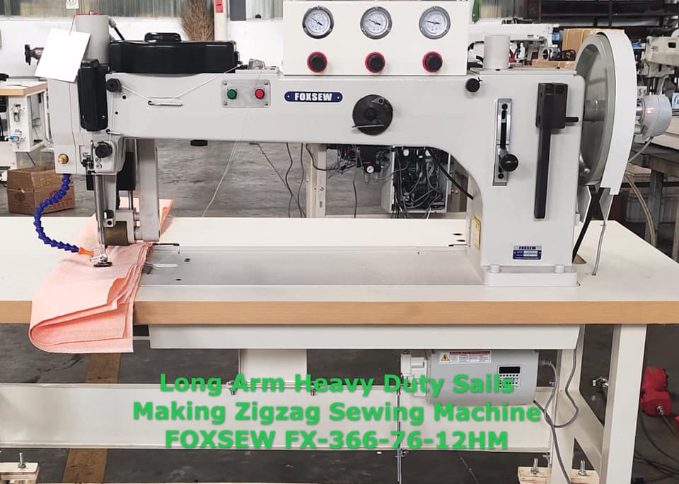 Long Arm Heavy Duty Sails Making Zigzag Sewing Machine -1