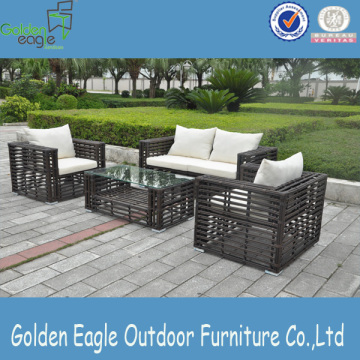 Rattan outdoor garden furniture modern sofa set