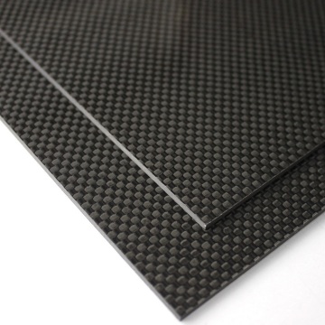 400X500X2.0mm 3K twill matte full carbon fiber sheet