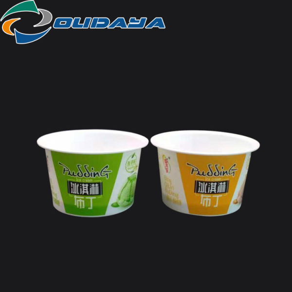 80ML Popular Custom Plastic pudding cup