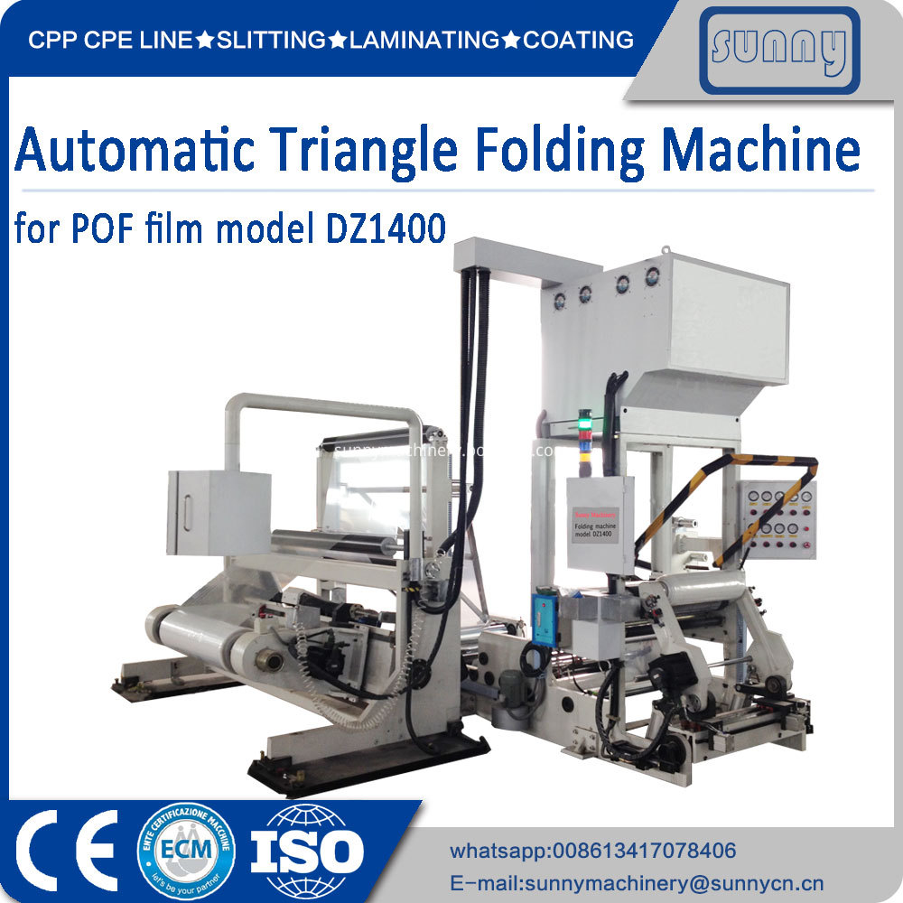 automatic-Triangle-folding-machine-for-pof-film