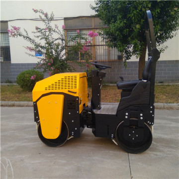 1.2ton ride-on double drum road roller compactor