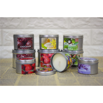 Beautiful Scented Candle Tins
