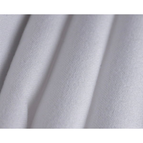 Good Color Fastness White Fabric 100% Polyester Fabric