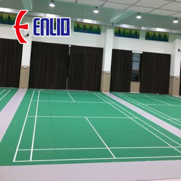 PVC sports flooring used by Thailand Badminton Association