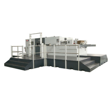 automatic die cutting with stripping machine