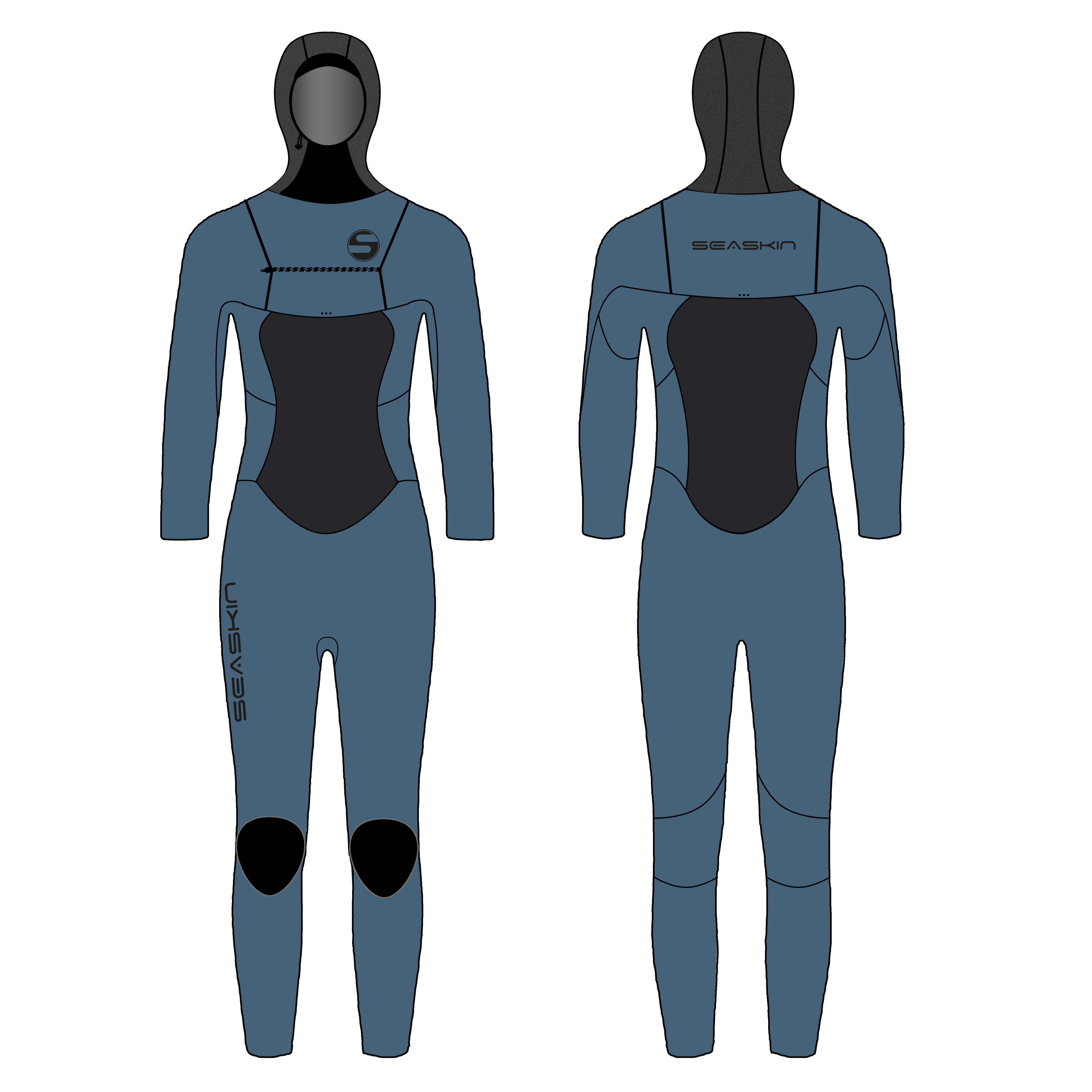 Winter Surfing Wetsuit