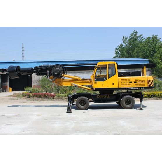 Wheeled Core Drilling Rig Machinery for Sale