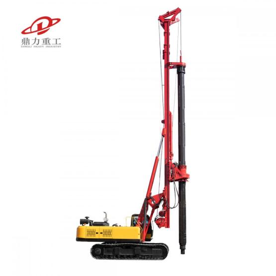 Crawler undercarriage hydraulic pile boring machine