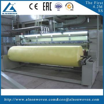 The most professional AL-3200 S 3200mm pp non woven fabric making machine with high quality