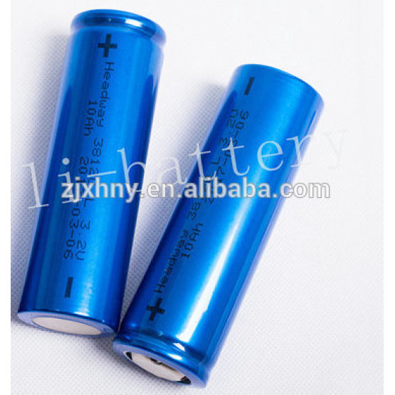 Headway 3.2v 10ah battery 38120L for energy storage