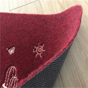 Custom embroidery design stairs anti slip mats