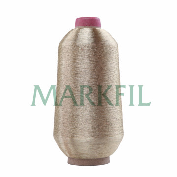 150D Viscose Yarn with Metallic Thread for Embroidery