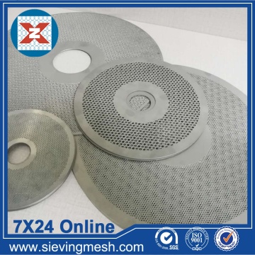 Perforated Metal Filter Disc