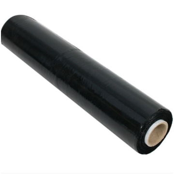 black plastic wrap stretch film for packaging