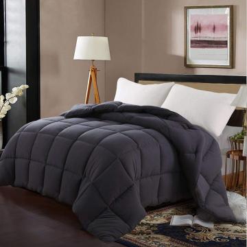 Down Alternative Quilted Comforter Queen Size Bed