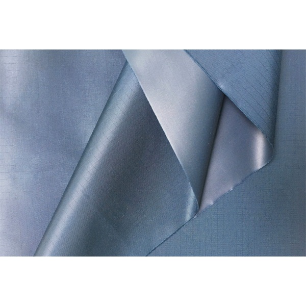 Polyester Nylon PU Coating Waterproof Fabric for Raincoat