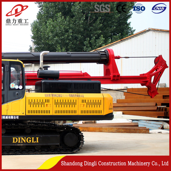 Dingli manufactures high quality spiral drilling rig