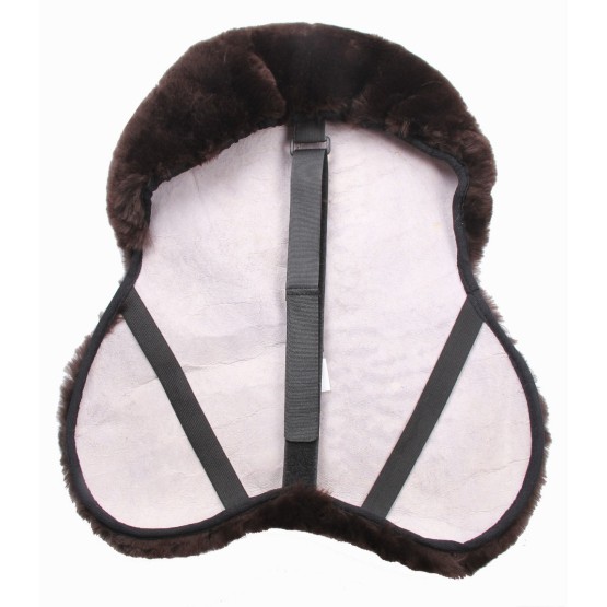 Horse equipment sheepskin saddle cover