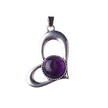 Romantic Opal Pearl Heart Necklaces Women Gift