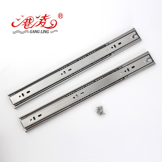 Stainless Steel Single Spring Close Slide 300mm