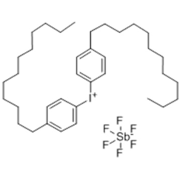 Bis(4-dodecylphenyl)iodonium hexaflurorantimonate CAS 71786-70-4