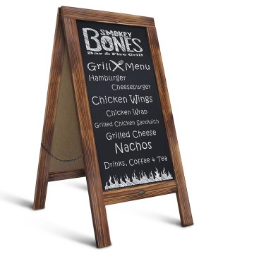 Rustic Magnetic A-Frame Advertising Chalkboard Sign 40